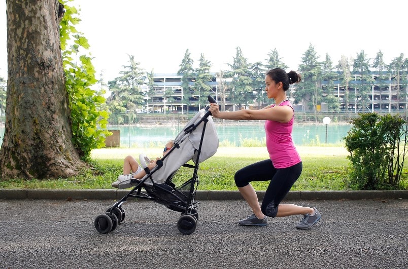 Kinderwagen voor lange mensen